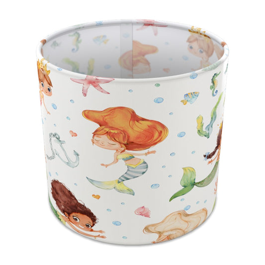 Pink Mermaid Fantasy lampshade - 20cm Table
