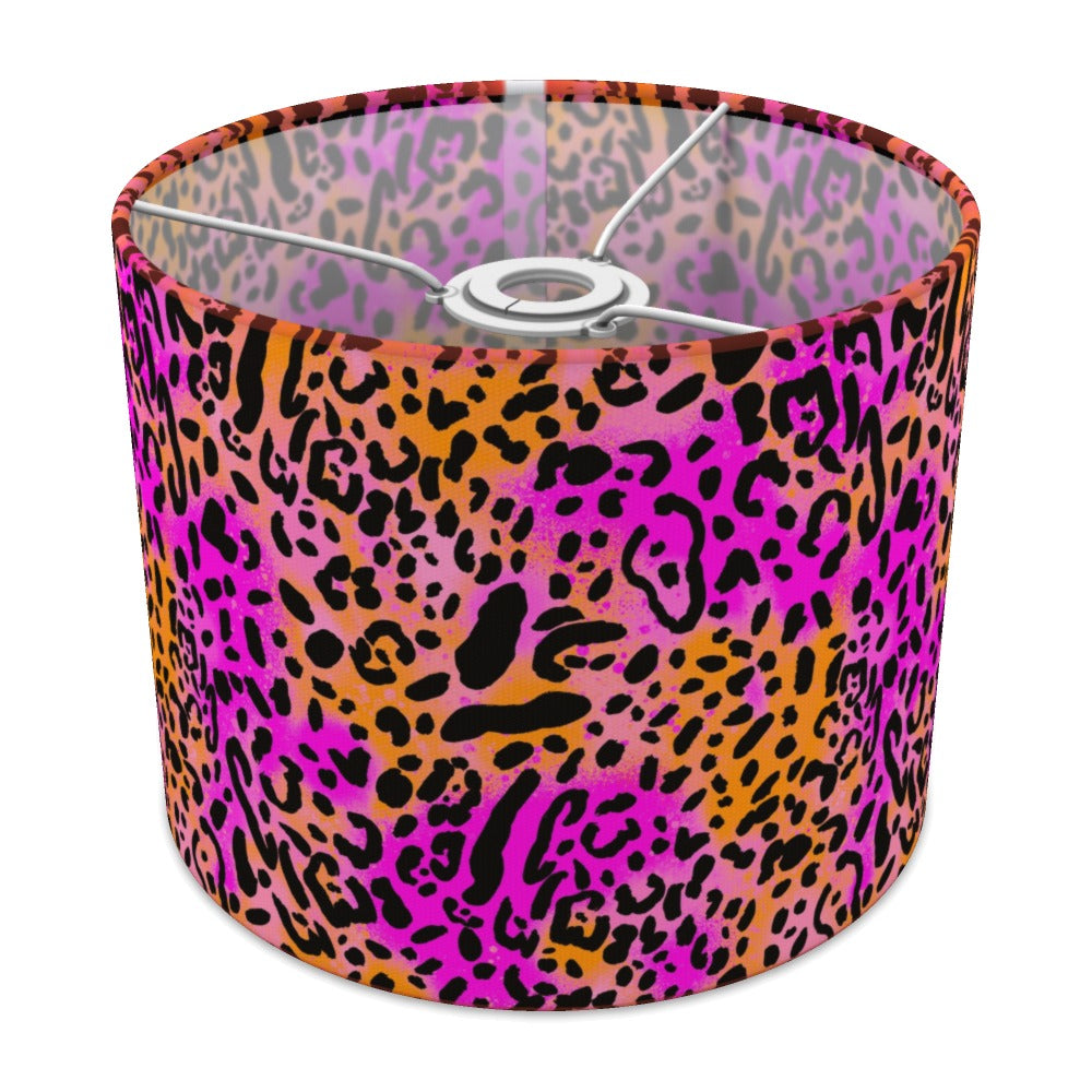 Pink Leopard Animal lampshade - 25cm Ceiling