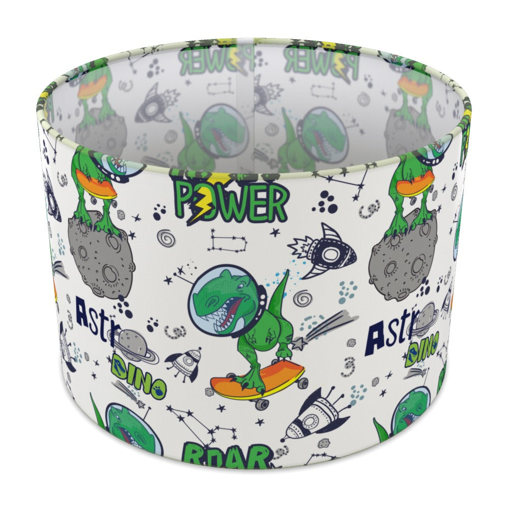 Dinosaur Skateboard Adventure lampshade - 30cm Table