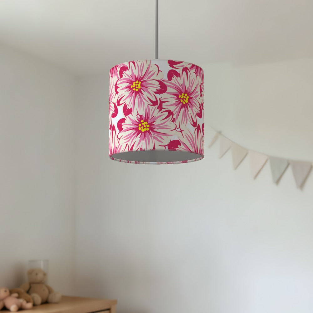 Pink Floral Pattern lampshade
