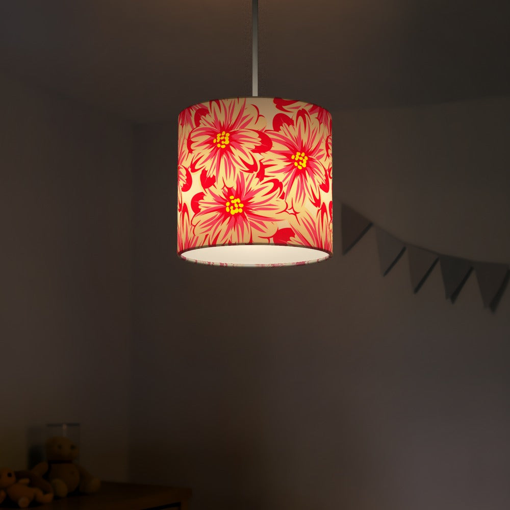 Pink Floral Pattern lampshade