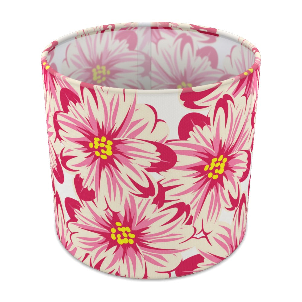 Pink Floral Pattern lampshade - 20cm Table