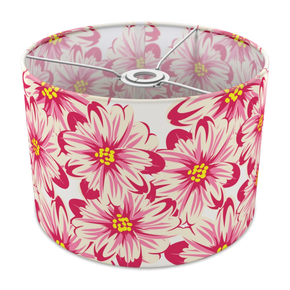 Pink Floral Pattern lampshade - 30cm Ceiling