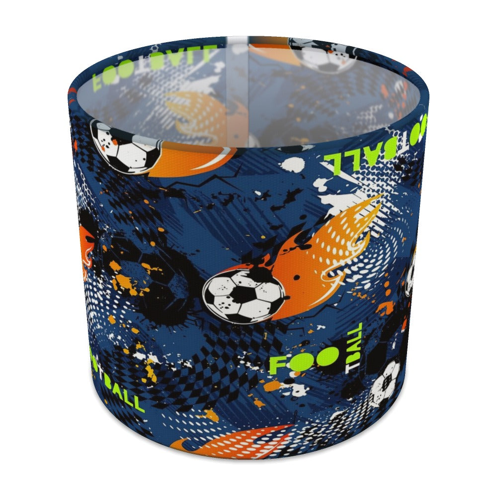 Blue Soccer Sports Theme lampshade - 20cm Table
