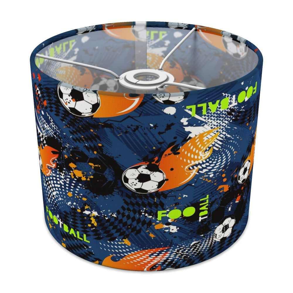 Blue Soccer Sports Theme lampshade - 25cm Ceiling