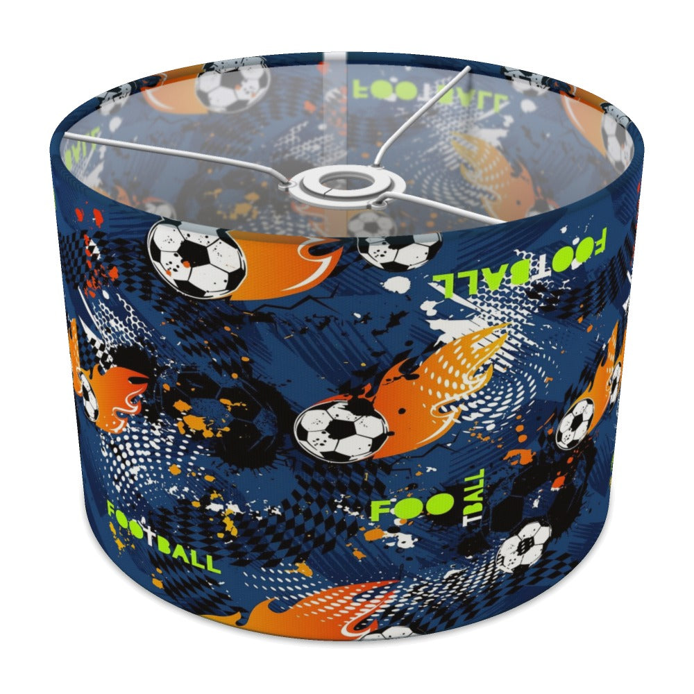 Blue Soccer Sports Theme lampshade - 30cm Ceiling