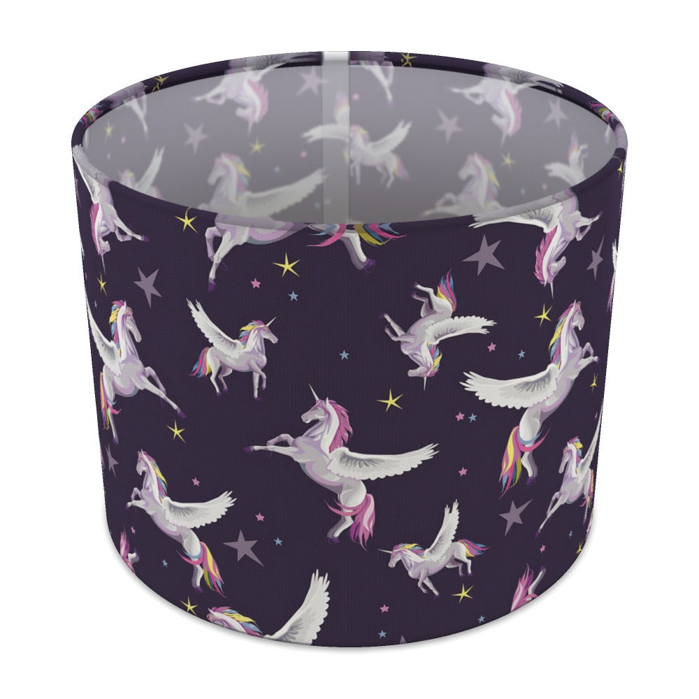 Magical Unicorn Space Theme lampshade - 25cm Table