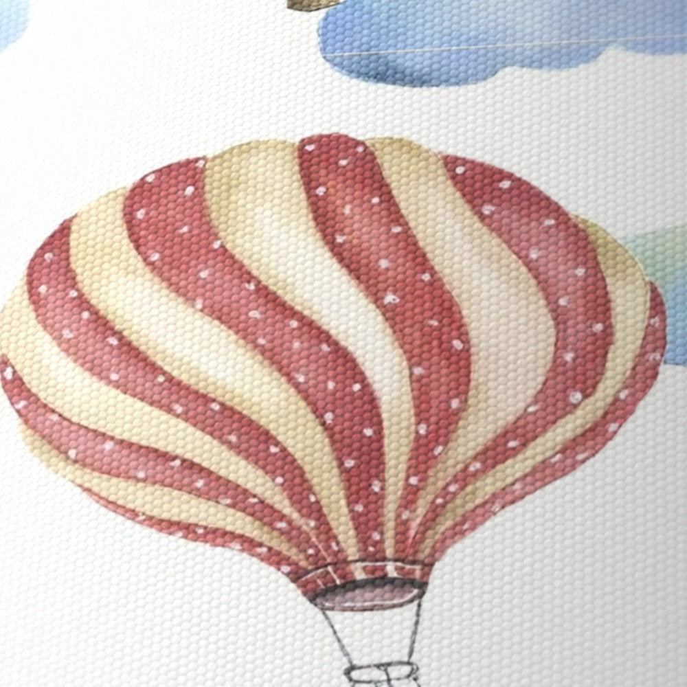 Colorful Hot Air Balloon and Clouds lampshade