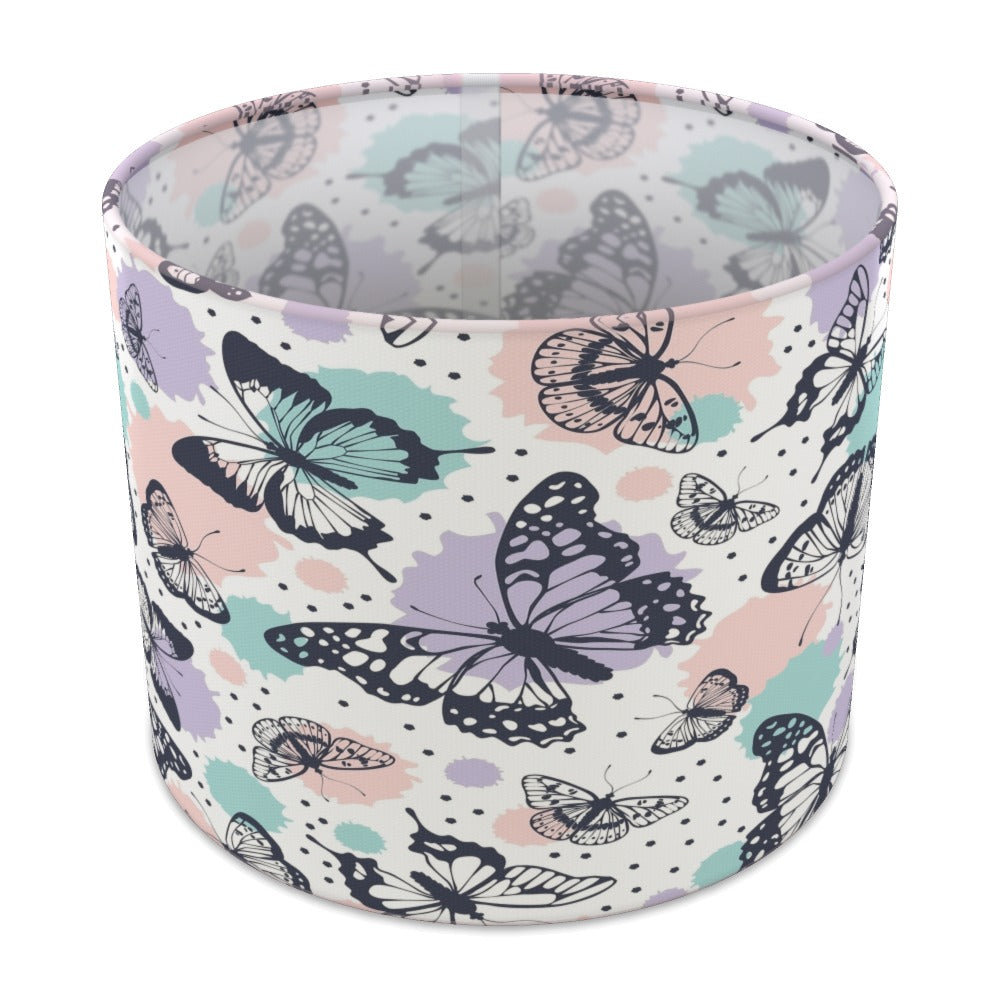 Colorful Butterfly Pattern lampshade - 25cm Table