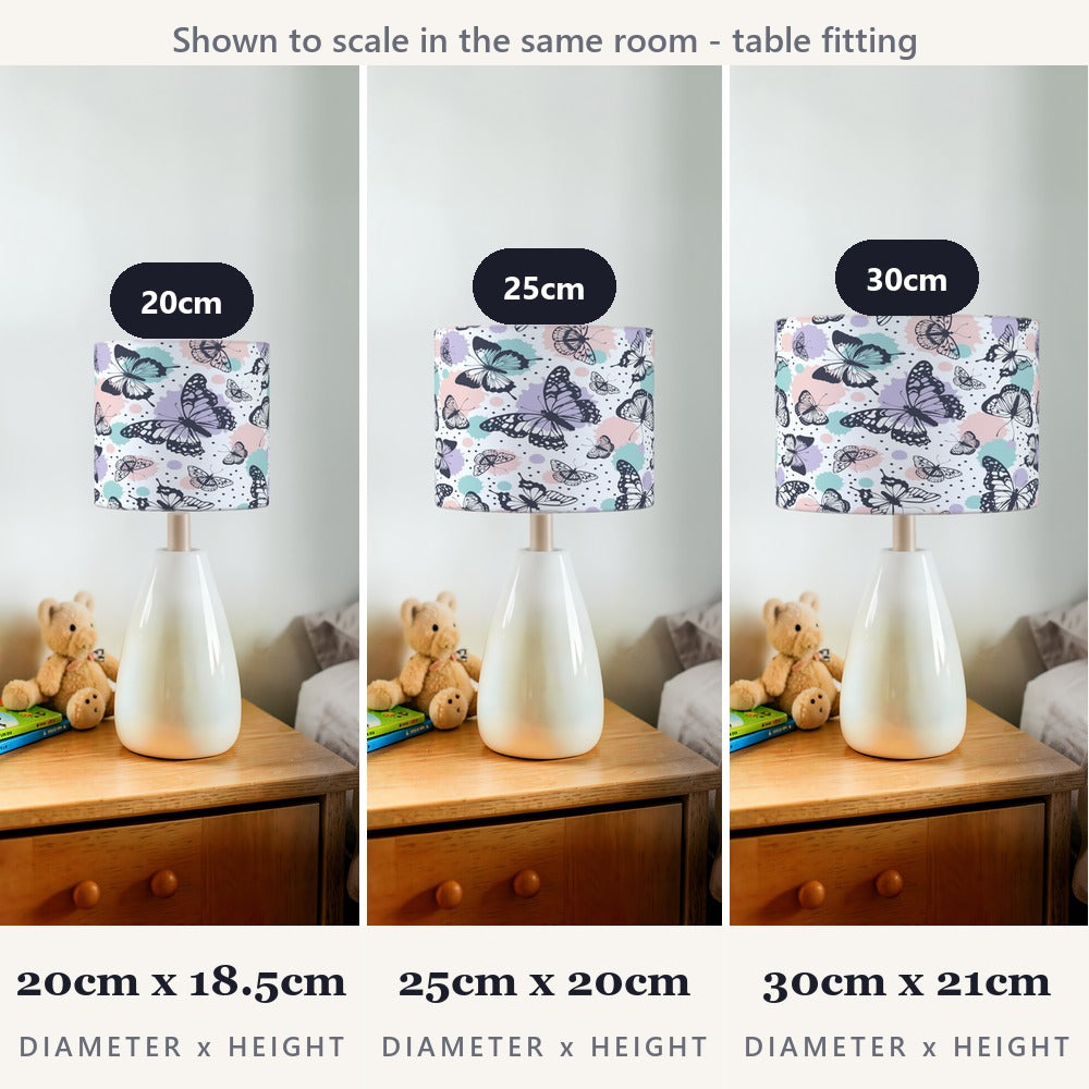 Colorful Butterfly Pattern lampshade