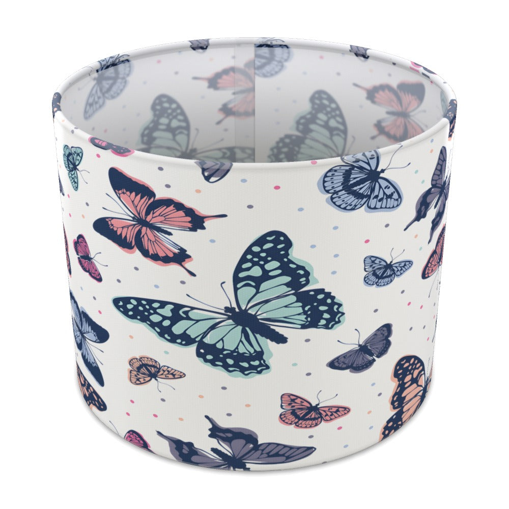 Colorful Butterfly Pattern lampshade - 25cm Table