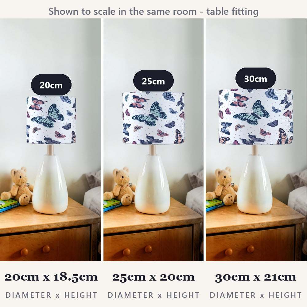 Colorful Butterfly Pattern lampshade