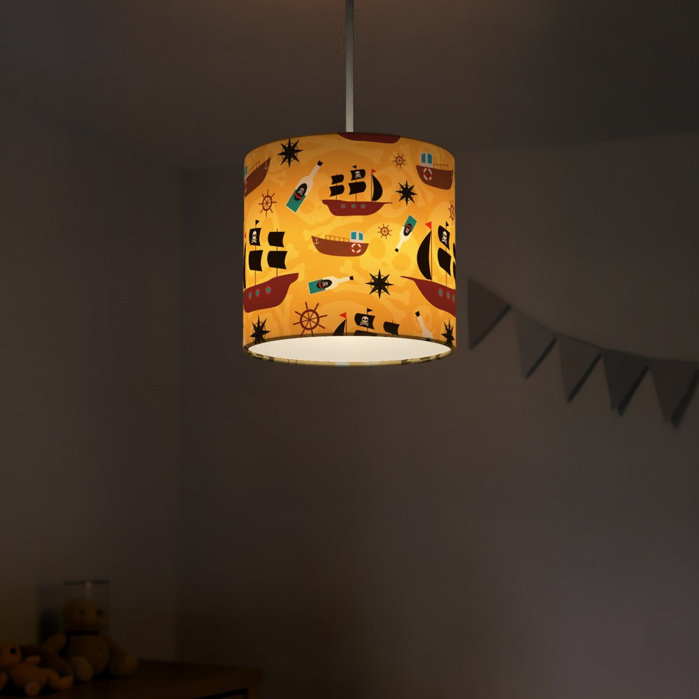 Pirate Ship Adventure lampshade