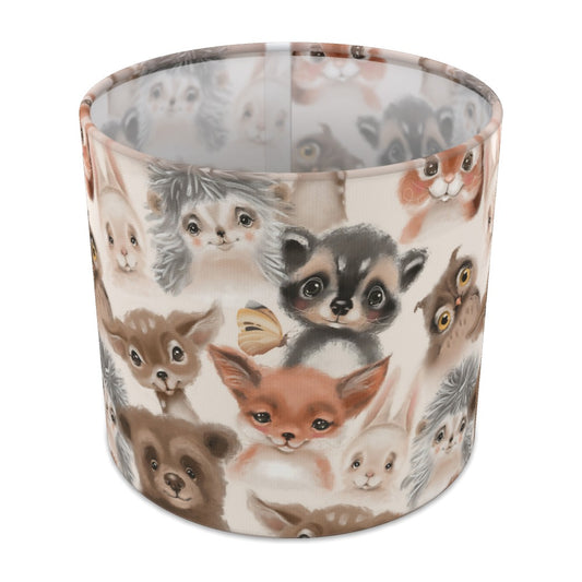 Woodland Animals lampshade - 20cm Table
