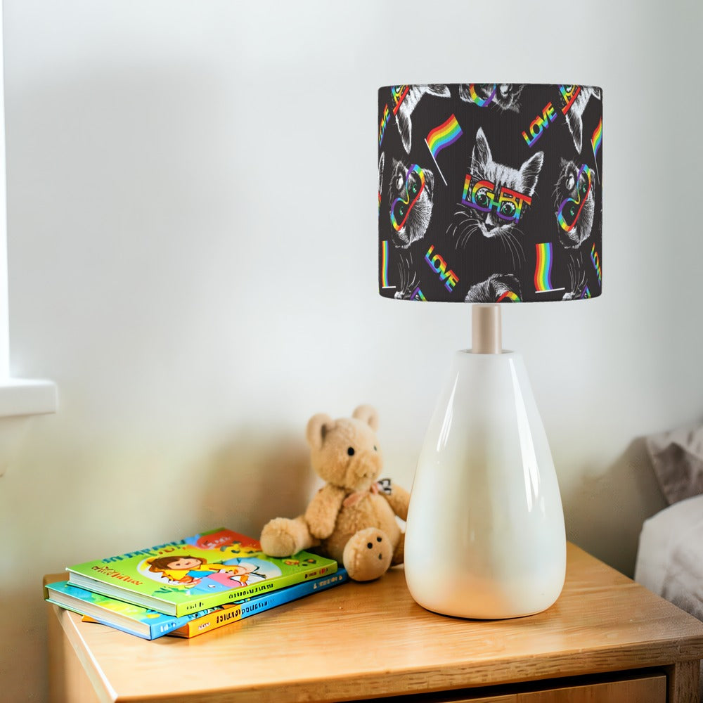 Rainbow Cat lampshade