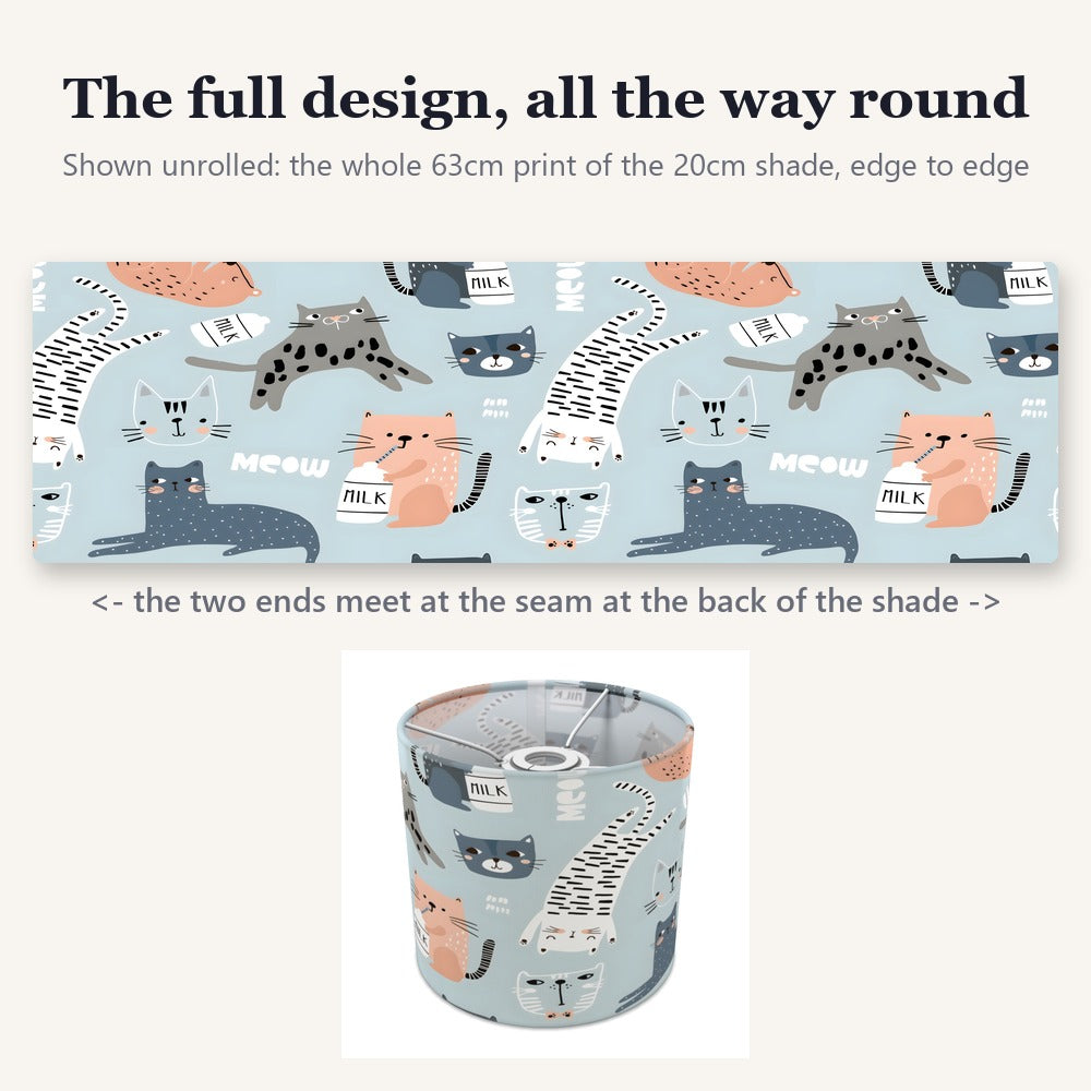 Playful Cat lampshade