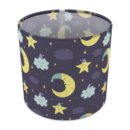 Blue Stars and Moon lampshade - 20cm Table