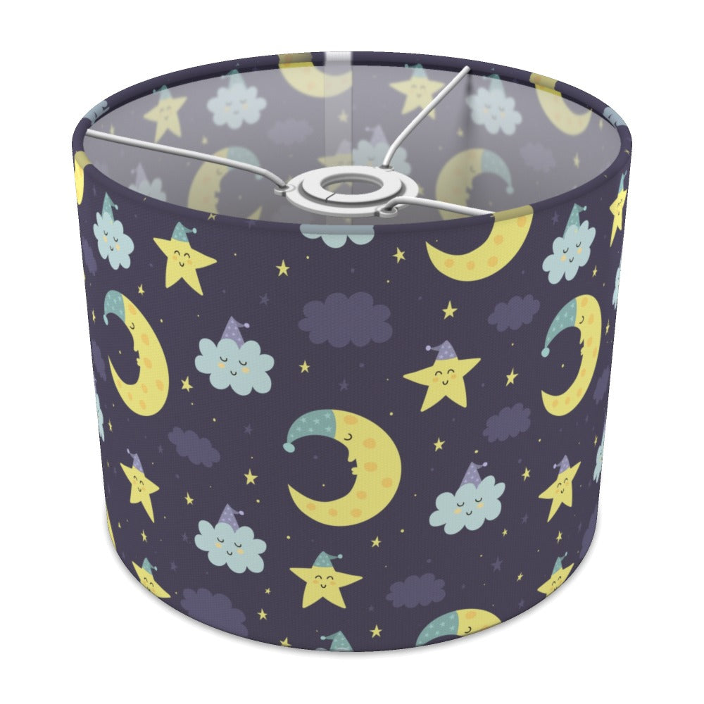 Blue Stars and Moon lampshade - 25cm Ceiling