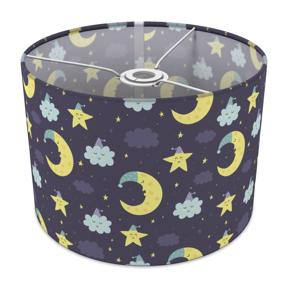 Blue Stars and Moon lampshade - 30cm Ceiling