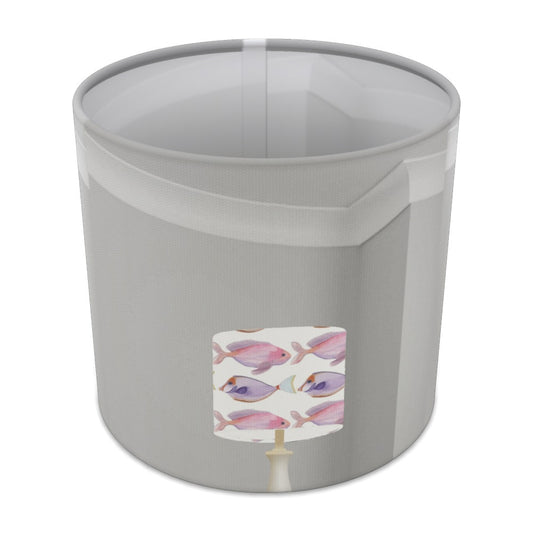 Pink Tropical Fish lampshade - 20cm Table