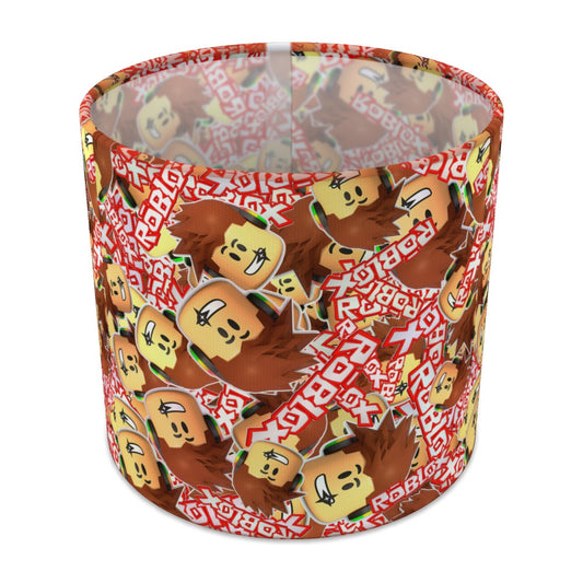 Gaming Character Red Pattern lampshade - 20cm Table