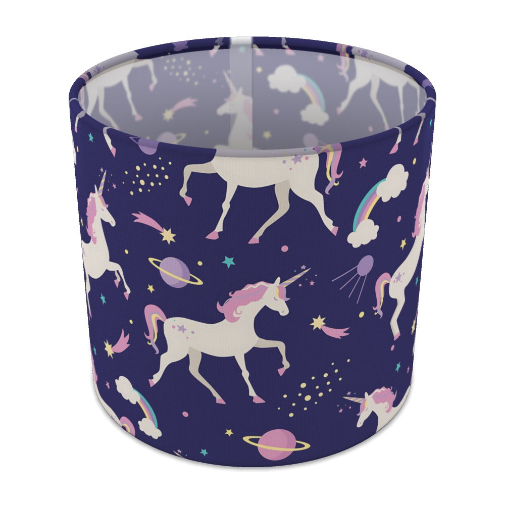Magical Unicorn and Stars lampshade - 20cm Table