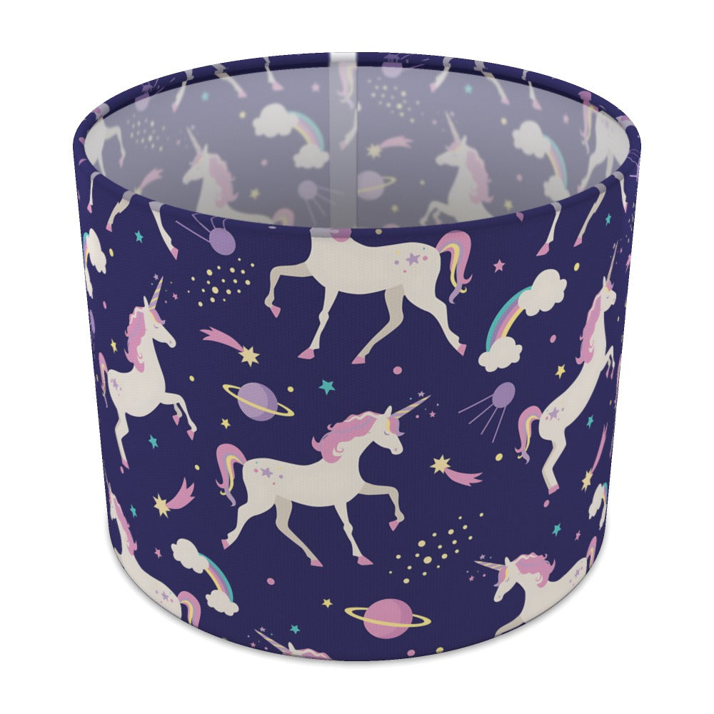 Magical Unicorn and Stars lampshade - 25cm Table