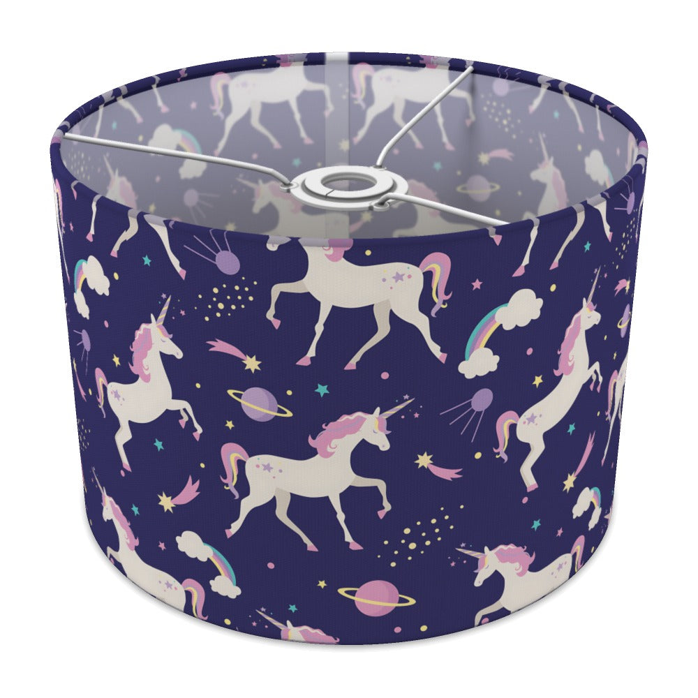 Magical Unicorn and Stars lampshade - 30cm Ceiling