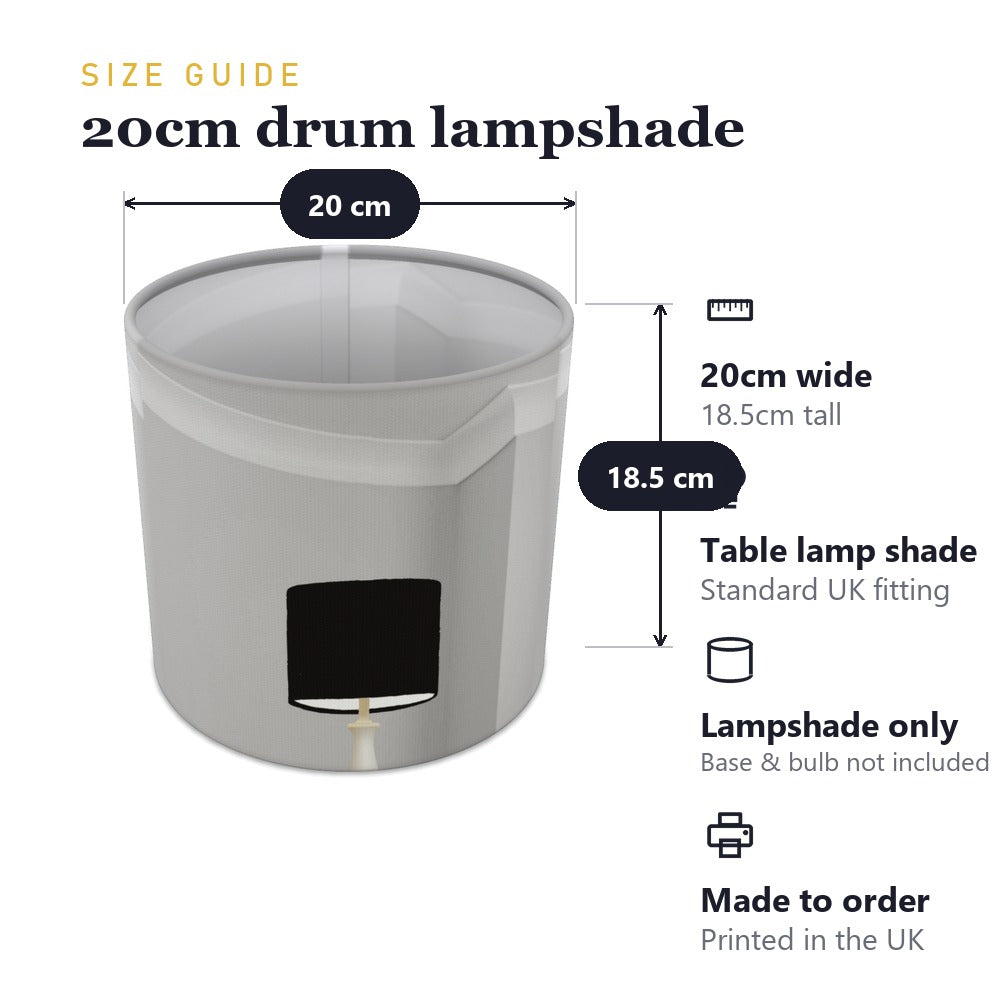 Textured Brown Fabric Pattern lampshade
