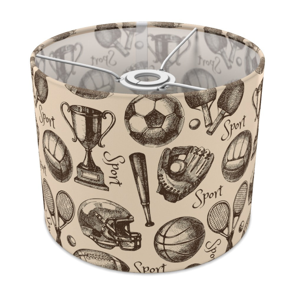 Vintage Sports Theme lampshade - 25cm Ceiling