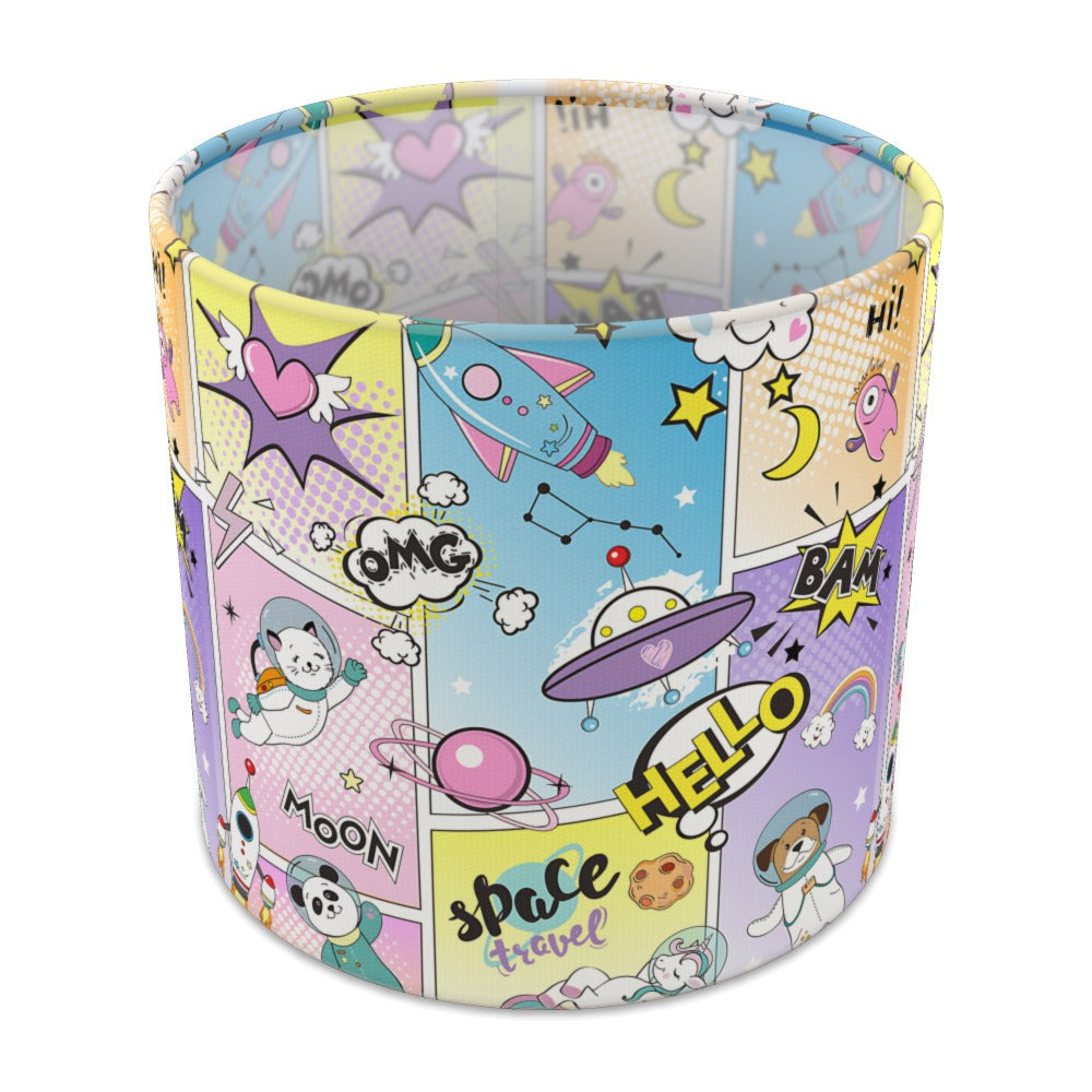 Cartoon Space Adventure lampshade - 20cm Table