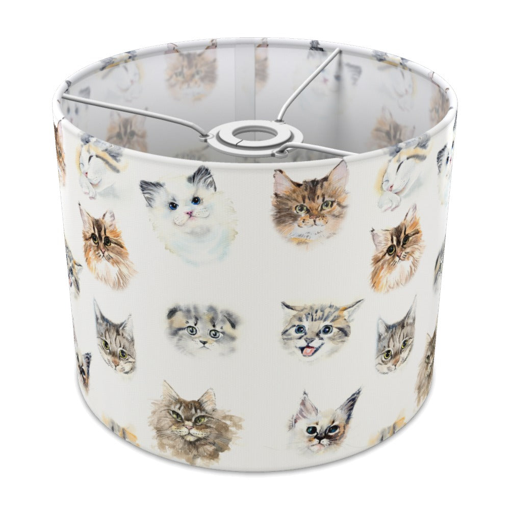 Cute Kitten Faces lampshade - 25cm Ceiling