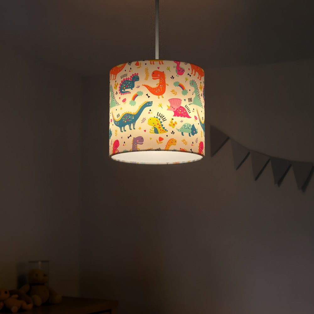 Colorful Dinosaur Pattern lampshade