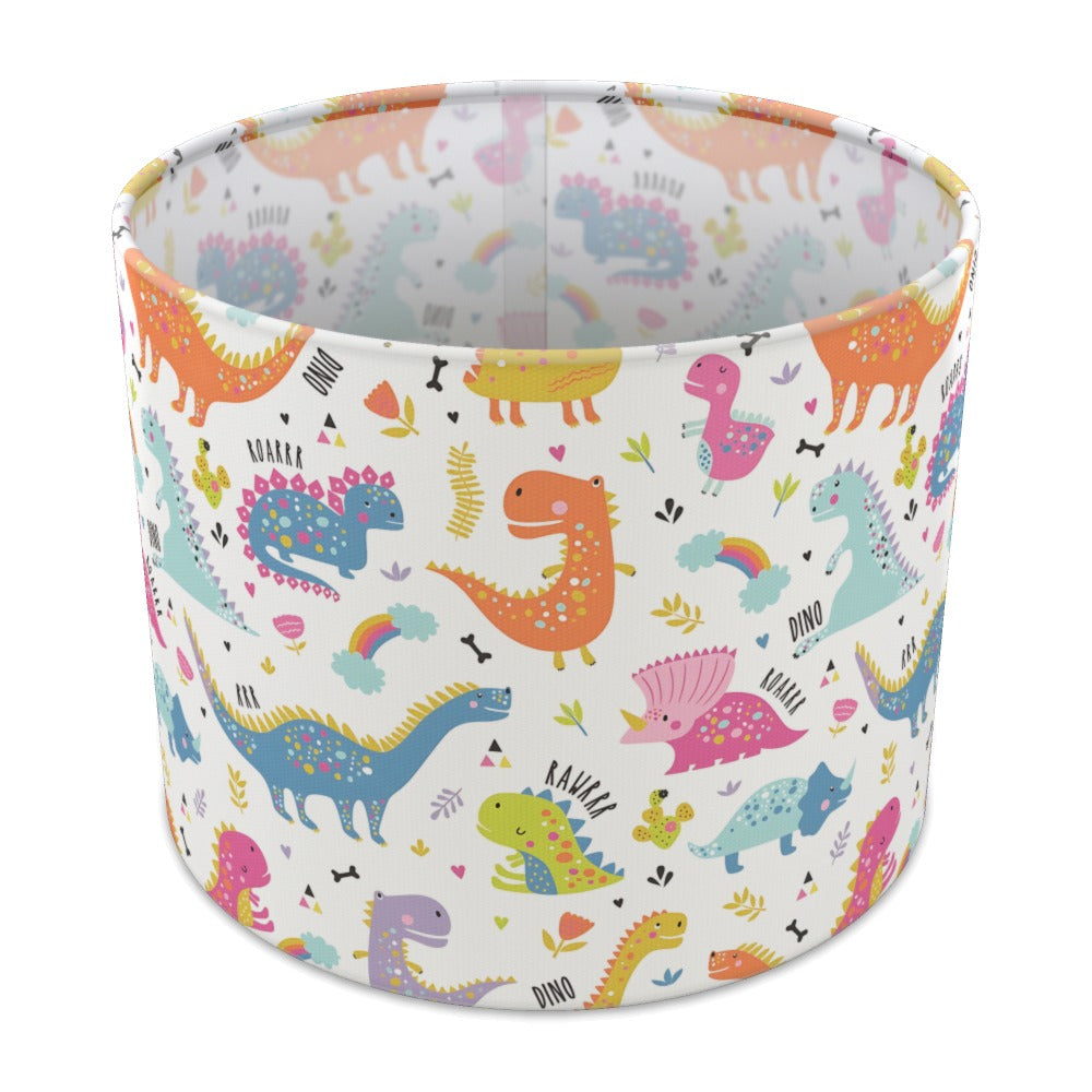 Colorful Dinosaur Pattern lampshade - 25cm Table
