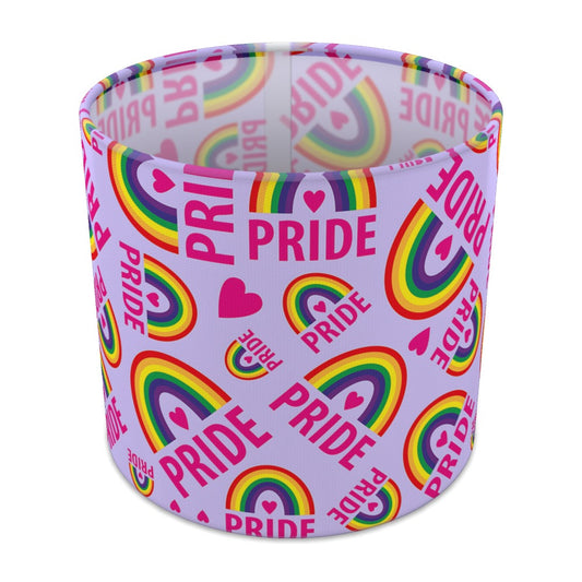 Rainbow Pride lampshade - 20cm Table