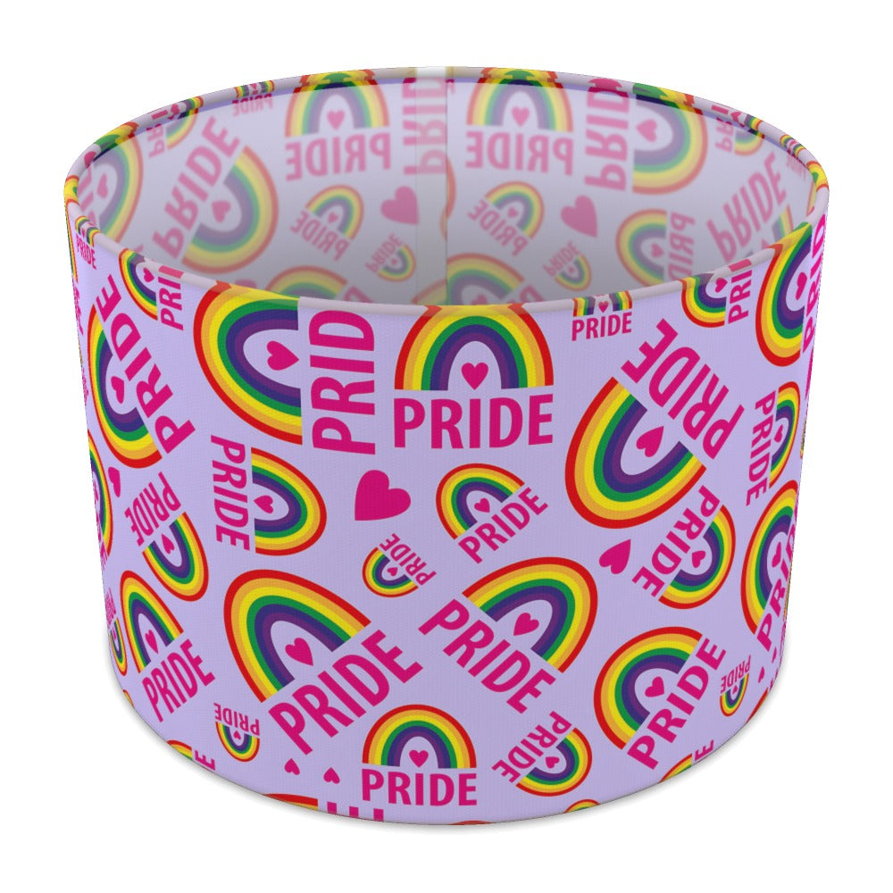 Rainbow Pride lampshade - 30cm Table