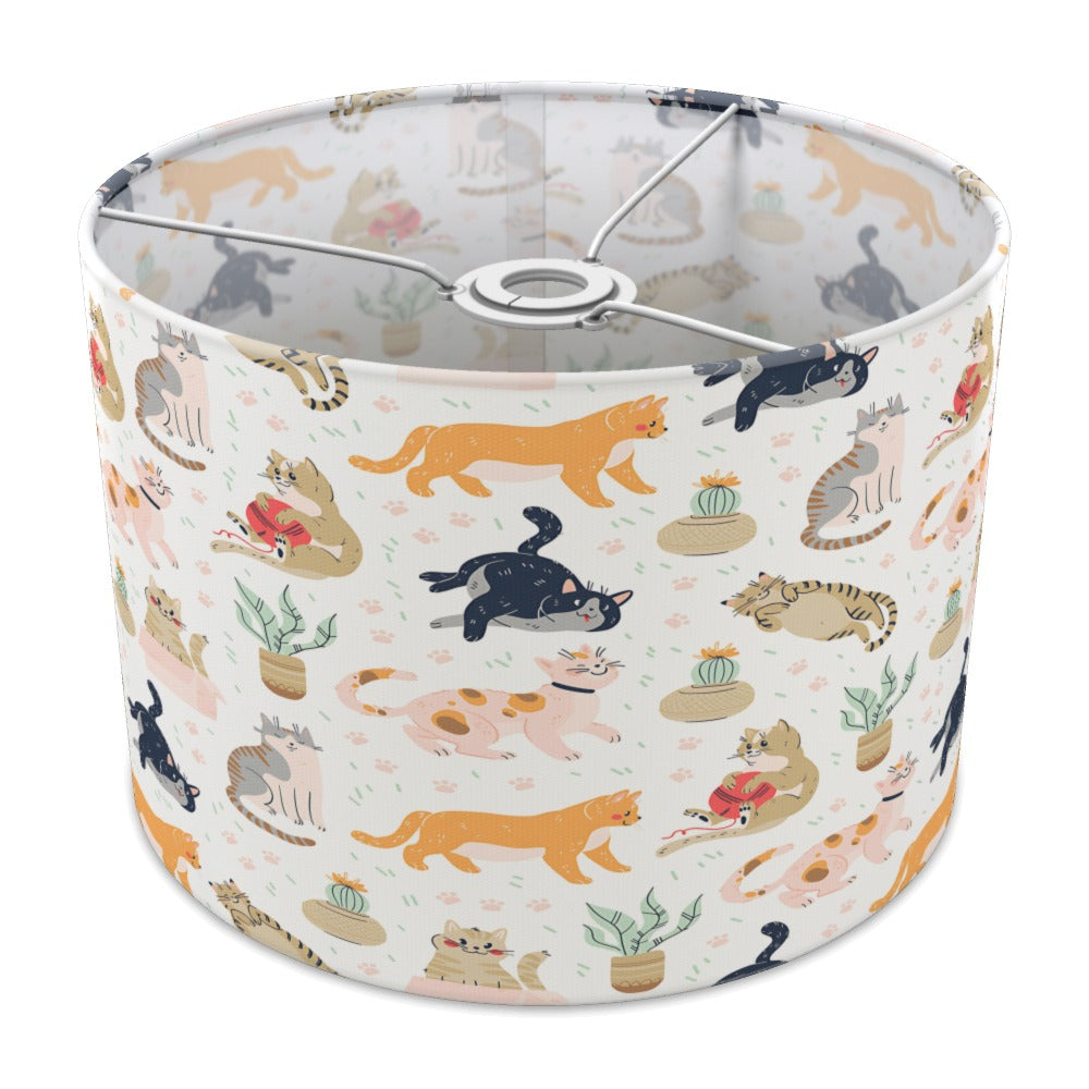 Colorful Cat Pattern lampshade - 30cm Ceiling
