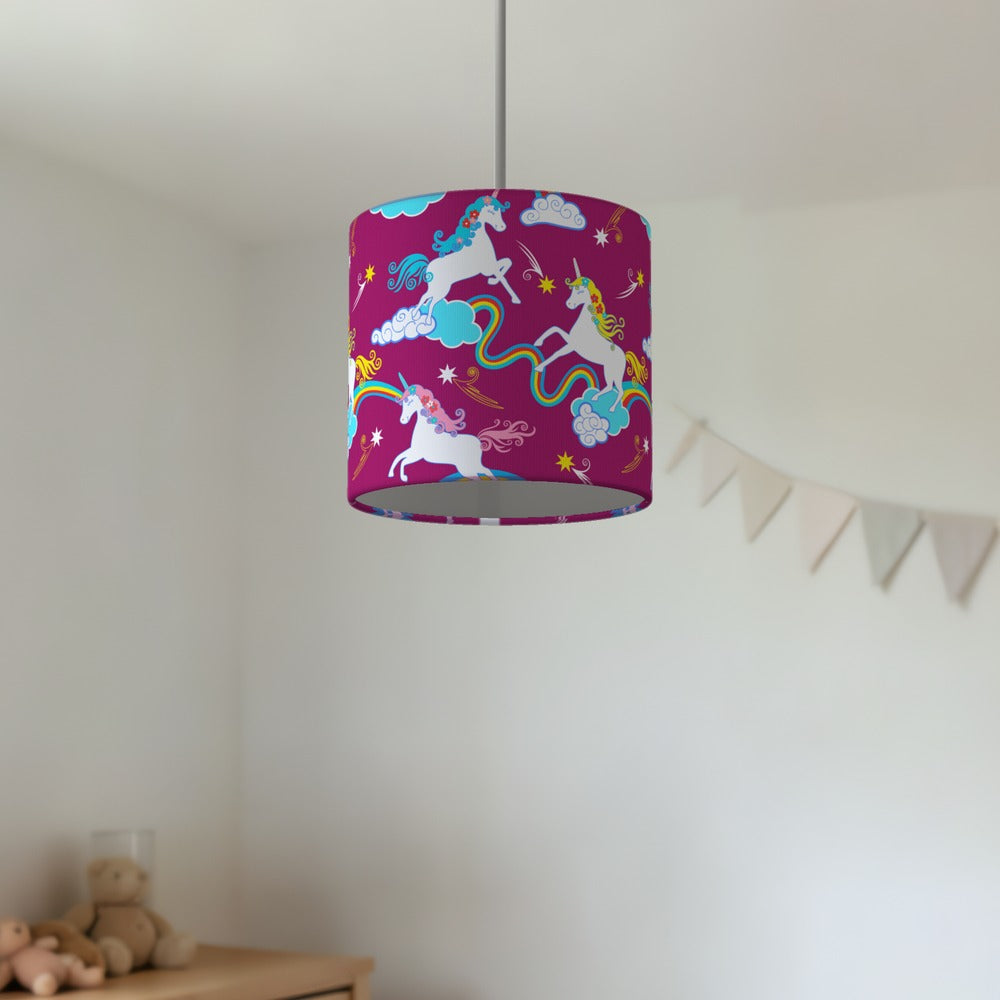 Magical Unicorn Dreamscape lampshade