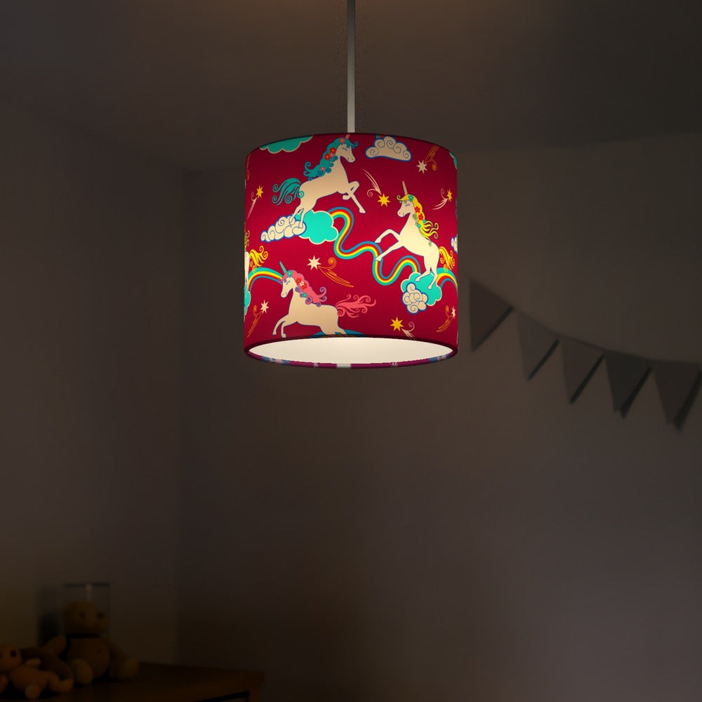 Magical Unicorn Dreamscape lampshade