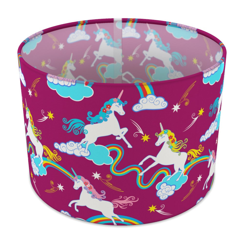 Magical Unicorn Dreamscape lampshade - 30cm Table