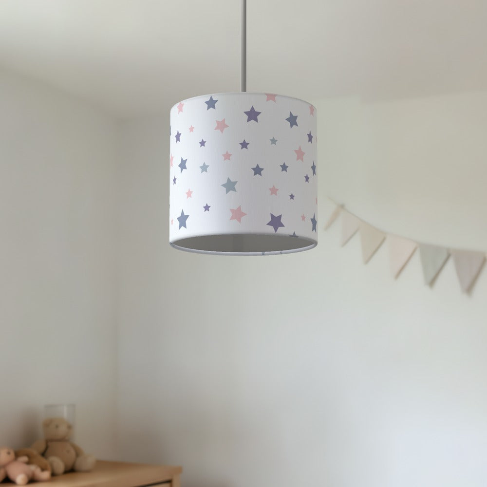 Pastel Starry Sky lampshade