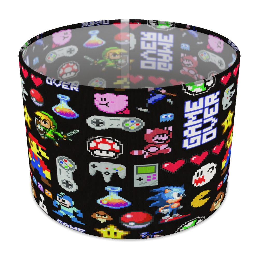 Retro Gaming Pixel Art lampshade - 30cm Table