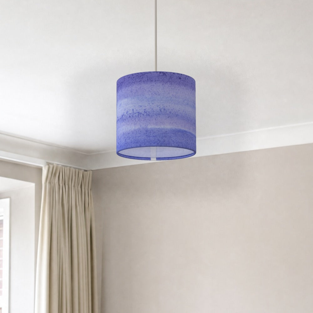 Purple Watercolor Pattern lampshade