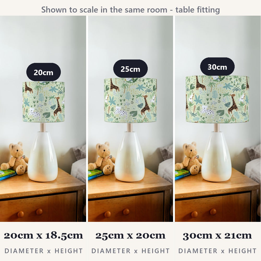 Jungle Safari Animal lampshade