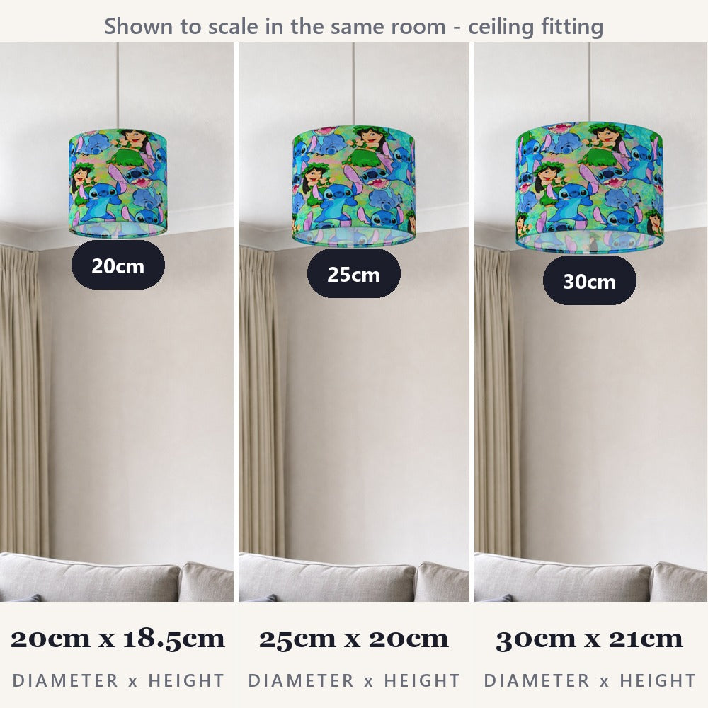 Colorful Animated Figure lampshade