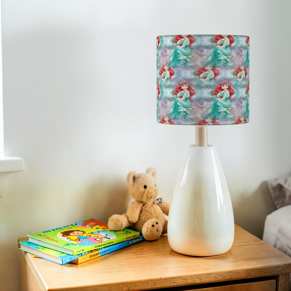 Little Mermaid Aqua Theme lampshade