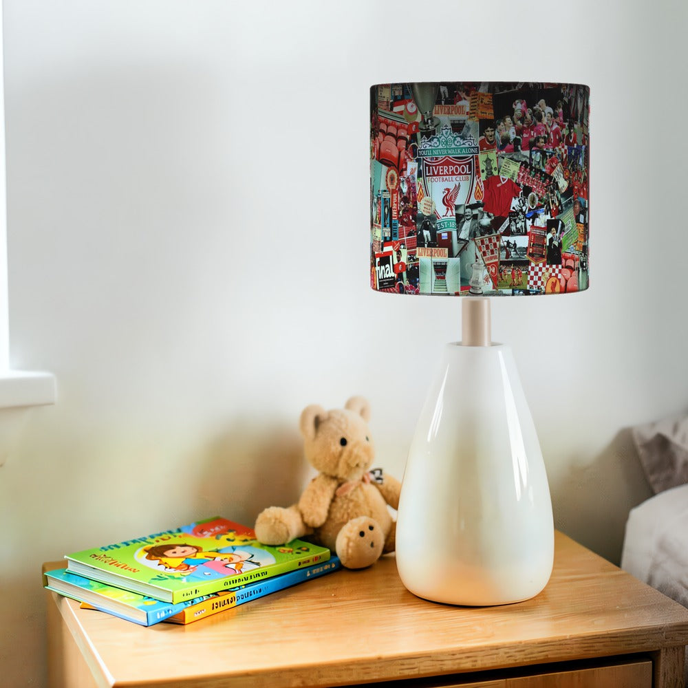 Liverpool FC Collage lampshade