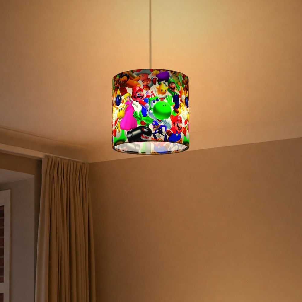 Colorful Animated Figure lampshade