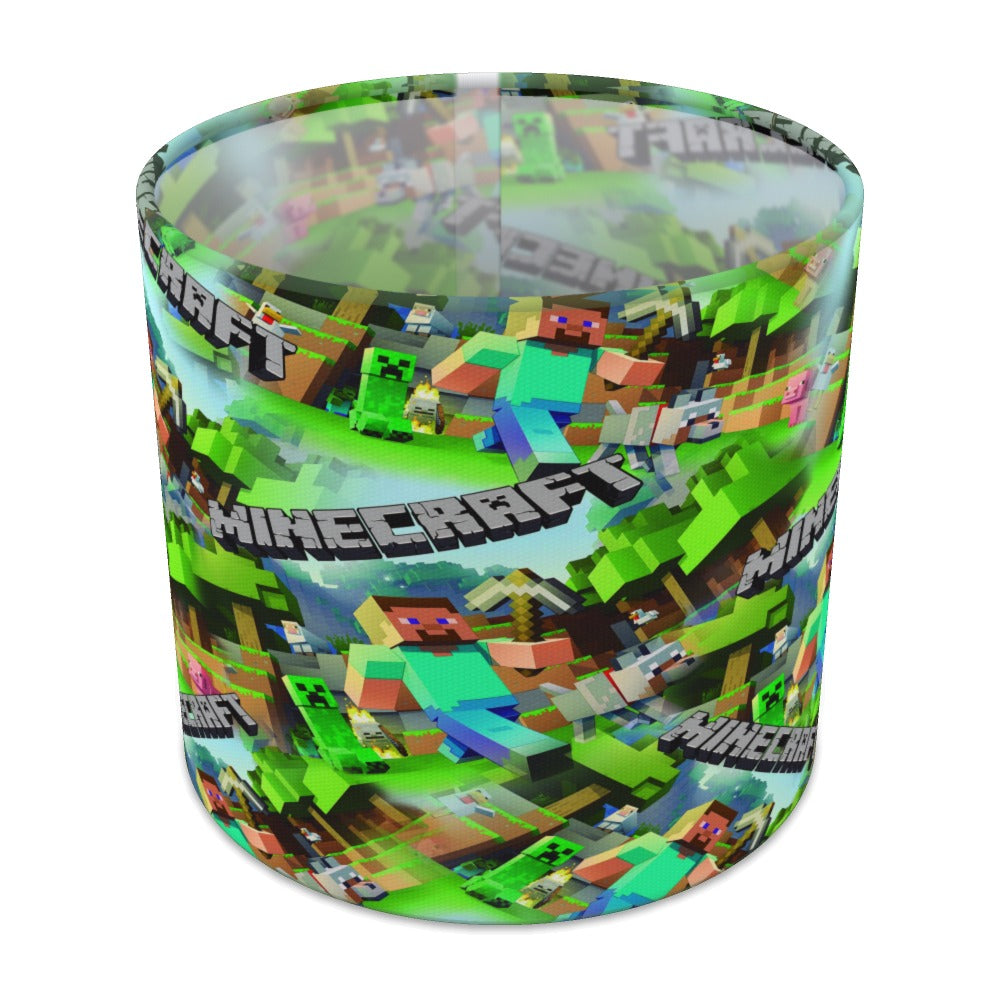 Kids Bedroom Pixels Mining Game lampshade - 20cm Table
