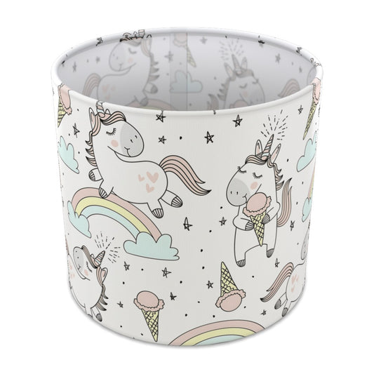 Unicorn Rainbow Ice lampshade - 20cm Table